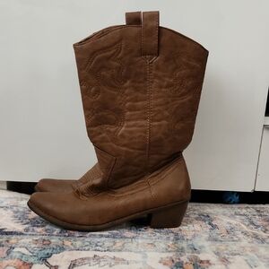 Brown Western Boots